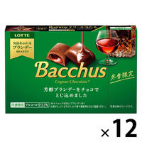 チョコレート菓子 バッカス　10粒入 1セット（1個×12）
