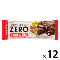 チョコレート菓子 ゼロ　プロテインチョコバー 1セット（1個×12）