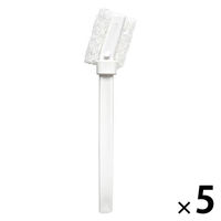 キッチンブラシ 水あか くもり ヌメリ 掃除 本体＋取り替え用シート1枚 日本製 1セット（1個×5）まめいた