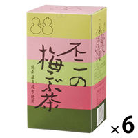 不二食品 不二の梅こぶ茶 1セット（1kg×6箱） 業務用