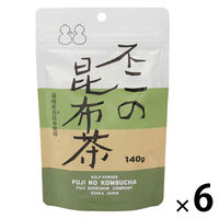 不二食品 不二の昆布茶 1セット（140g×6袋）
