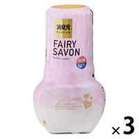 消臭元 パルファム お部屋 トイレ用 フェアリーシャボン 400ml 1セット（1個×3）小林製薬