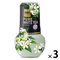 消臭元 パルファム お部屋 トイレ用 ピュアホワイトティー 400ml 1セット（1個×3）小林製薬
