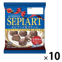 チョコレート セピアート生クリーム 39g 1セット（1袋×10）