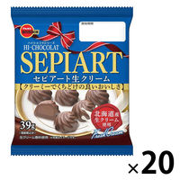 チョコレート セピアート生クリーム 39g 1セット（1袋×20）