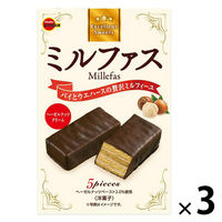 クッキー 個包装　お配り菓子 ミルファス 5個入 1セット（1袋×3）