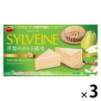 チョコレート菓子 食べきりサイズ シルベーヌ　洋梨のタルト風味 6個入 1セット（1袋×3）