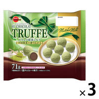 チョコレート トリュフ　抹茶ミルク 71g 1セット（1個×3）