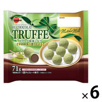 チョコレート トリュフ　抹茶ミルク 71g 1セット（1個×6）