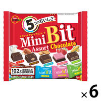 チョコレート ミニビットアソート 102g 1セット（1個×6）