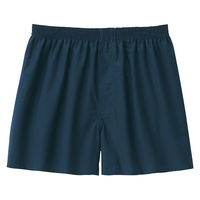 無印良品 メンズ 紳士 なめらか 前開きトランクス 紳士Ｓ ネイビー 良品計画