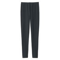 無印良品 レディース 婦人 ストレッチリブ編み レギンス 十分丈 婦人Ｓ ダークグレー 良品計画