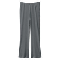 無印良品 レディース 婦人 なめらかリブストレートレギンス 十分丈 婦人Ｌ チャコールグレー 良品計画