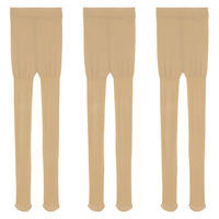 無印良品 レディース 婦人 サポートタイプ ２０デニール ストッキング（３足組） 婦人Ｍ ヌードベージュ 良品計画