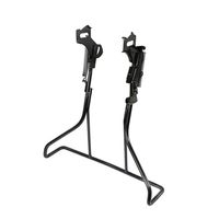 昭和インダストリーズ Wー13FF 26 ED 超ワイド踏ん張るスタンド 26インチ 黒 1セット(2枚)（直送品）