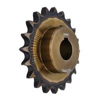 片山チエン KANA スプロケット FBN80B FBN80B17D45 1個（直送品）