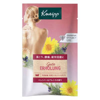 入浴剤 クナイプ バスソルト グーテエアホールング ジュニパー&アルニカの香り 分包 50g 1包 クナイプジャパン