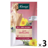 入浴剤 クナイプ バスソルト グーテエアホールング ジュニパー&アルニカの香り 分包 50g 1セット（1包×3）クナイプジャパン