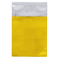 【アルミ蒸着袋】シモジマ HEIKO アルミ蒸着袋(テープ付き) Ｔ 7-8 ゴールド 1セット（1袋(100枚入)×10） 006794721