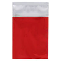 【アルミ蒸着袋】シモジマ HEIKO アルミ蒸着袋(テープ付き) Ｔ 7-8 赤 1セット（1袋(100枚入)×10） 006794731