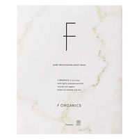 F ORGANICS（エッフェオーガニック） モアブライトニング シートマスク4枚入り コスメキッチン