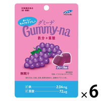 グミ 食べきりサイズ グミーナ　鉄分＋葉酸 1セット（1個×6）