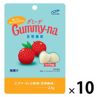 グミ 食べきりサイズ グミーナ　食物繊維 1セット（1個×10）