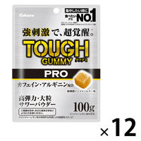 グミ 食べきりサイズ タフグミ　PROカフェインジンジャーレモン 1セット（1個×12）