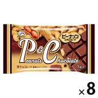 チョコレート菓子 ピーナッツ＆チョコレート　１枚 1セット（1個×8）