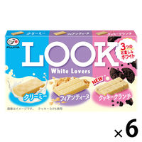 チョコレート菓子 ルック　ホワイトラバーズ　43g 1セット（1個×6）
