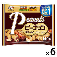 チョコレート菓子 ピーナッツチョコレート　140g 1セット（1個×6）