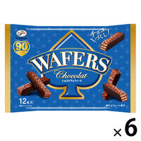 チョコレート菓子 ショコラウェファース　12本入 1セット（1袋×6）