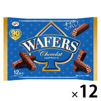 チョコレート菓子 ショコラウェファース　12本入 1セット（1袋×12）