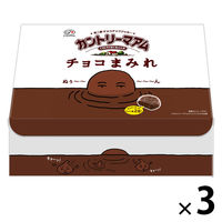 クッキー 個包装 お配り菓子 カントリーマアム　チョコまみれ　大容量ＢＯＸ　500ｇ 1セット（1個×3）