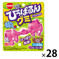 グミ　駄菓子 子ども向けお菓子 ひっぱるんグミ　どうぶつたち　23g 1セット（1個×28）