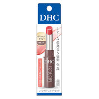 DHC（ディーエイチシー） リップクリーム　シアーレッド 1.5g　色付きリップ