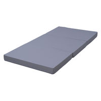 YAMAZEN 3つ折れウレタンマットレス 高反発 シングルサイズ