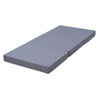 YAMAZEN 3つ折れウレタンマットレス 高反発 セミシングルショートサイズ