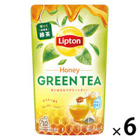 リプトン グリーンティー ハニー 1セット(10バッグ入×6袋) ティーバッグ