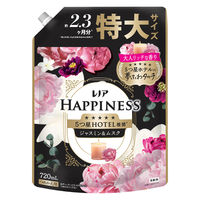 レノア ハピネス 夢ふわタッチ ジャスミン＆ムスク 詰め替え 特大 720mL 1個 柔軟剤 P＆G