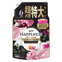 レノア ハピネス 夢ふわタッチ ジャスミン＆ムスク 詰め替え 超メガ特大 1900mL 1個 柔軟剤 P＆G