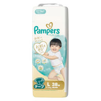 パンパース おむつ テープ Lサイズ （9～14kg）1パック（38枚入）はじめての肌へのいちばん P＆G 【NEW】