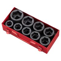 JTC 25.4mm 9PCSインパクトソケットセット JTCJ809M 1個（直送品）