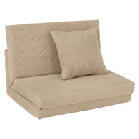 軒先渡し】オリバー チェアベッド アイボリー×グレー S・SA-95 1