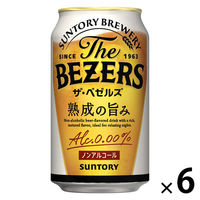 ノンアルコールビール サントリー The BEZERS ザ・ベゼルズ 缶 350ml 6本