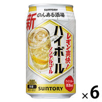 ノンアルコール のんある酒場 ハイボール ウイスキーハイボールテイスト飲料 缶 350ml 6本