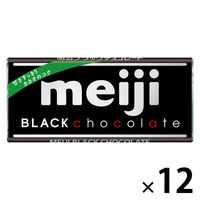 チョコレート菓子 明治ブラックチョコレート 1セット（1個×12）