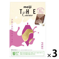 チョコレート菓子 ザ・カカオ　フローラルカカオラテ 1セット（1個×3）