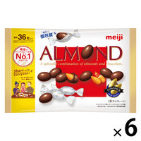 チョコレート菓子 アーモンドチョコレート　ビッグパック 1セット（1個×6）