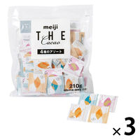 チョコレート菓子 ザ・カカオ　4種アソート　大袋　 1セット（1個×3）